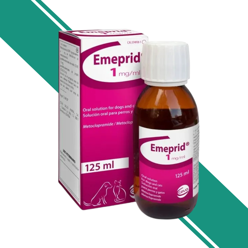 Emeprid Oral Solution 1mg/ml for Cats and Dogs - 125ml